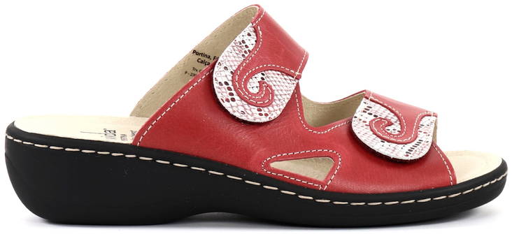 Belvida Slip-ins 42463 röd - Arbetsskor för damer - 128203 - 1