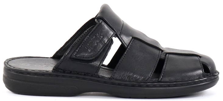 Ilves herr Slip-ins i läder 2250 svart - Sandaler för herrar - 130413 - 1