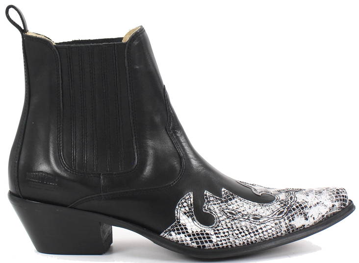 Johnny Bulls Boots 9636 svart/orm - Boots - 130213 - 1