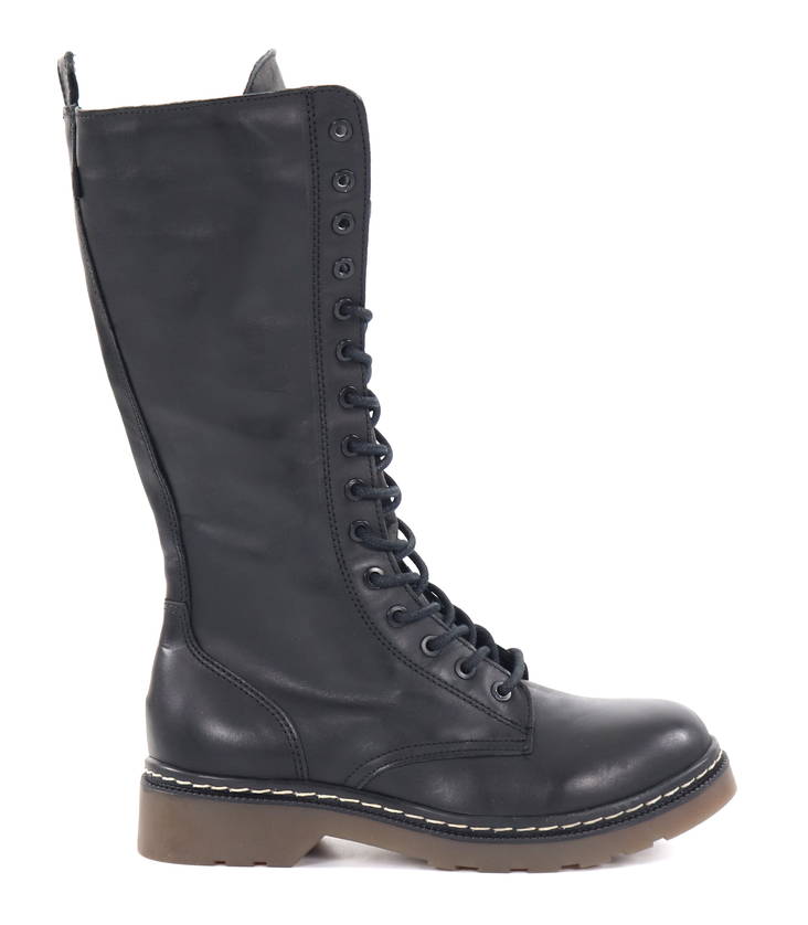 Musse&Cloud dam Kängor i läder Efanyhi/NBK, svart - Stövlar för damer - 131963 - 1