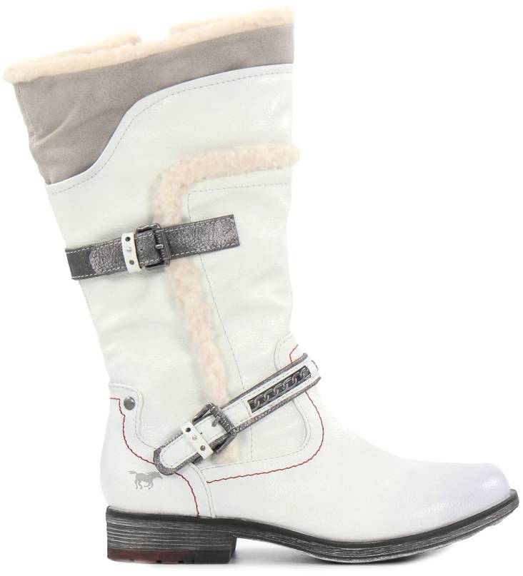 Mustang Stövlar 1295-605-203 vit - Stövlar för damer - 124973 - 1