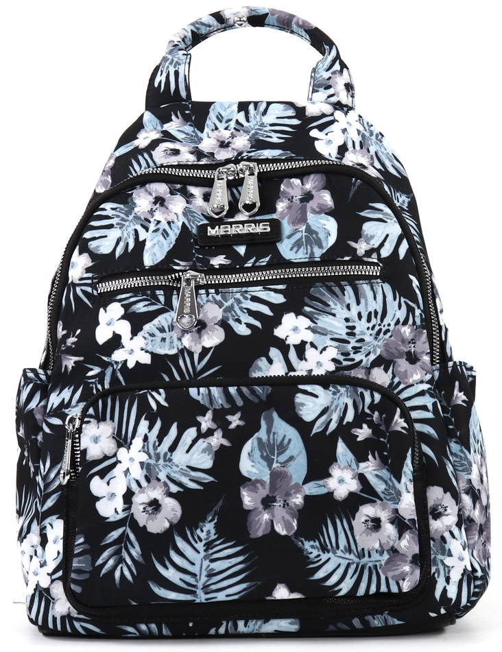 Nabo Ryggsäck Marris NK2217 blå blomma - Ryggsäckar - 133333 - 1
