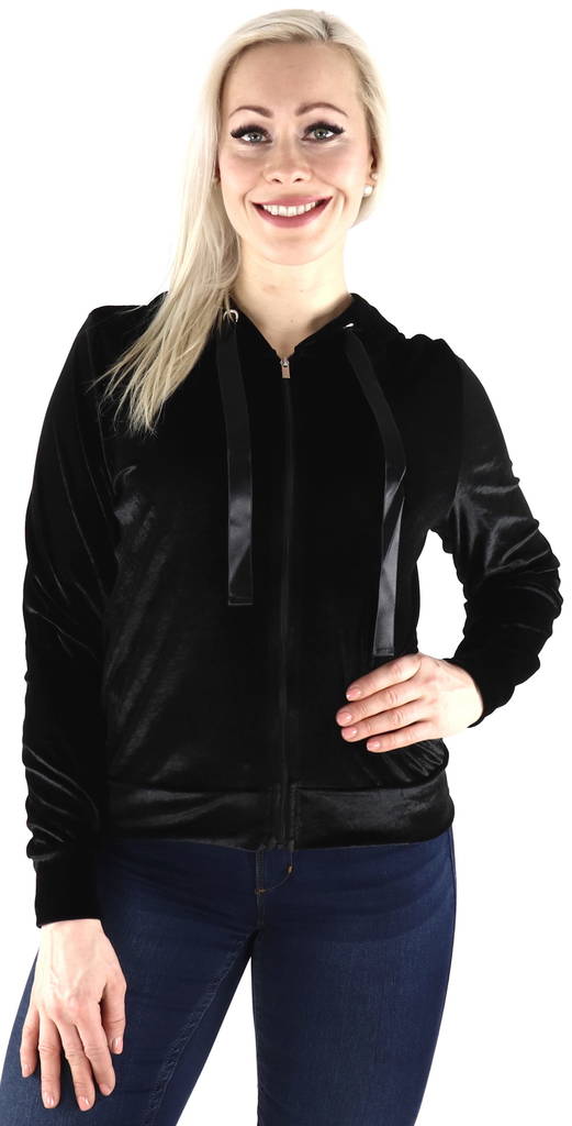 Only Huvtröja Billy velour - Huvtröjor och sweatshirts - 127893 - 1