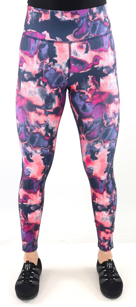 Only Play Leggings Elea blå/rosa - Sport tights för damer - 132993 - 1