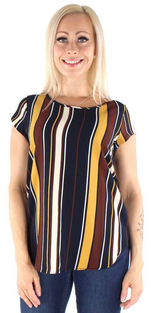 Only T-shirt Nova lux mörkblå/summer - T-shirts för damer - 124503 - 1