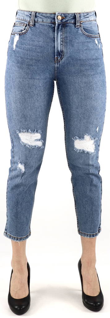 Only slitna dam jeans, hög midja Emily life hw medium blue - Jeans för damer - 127923 - 1