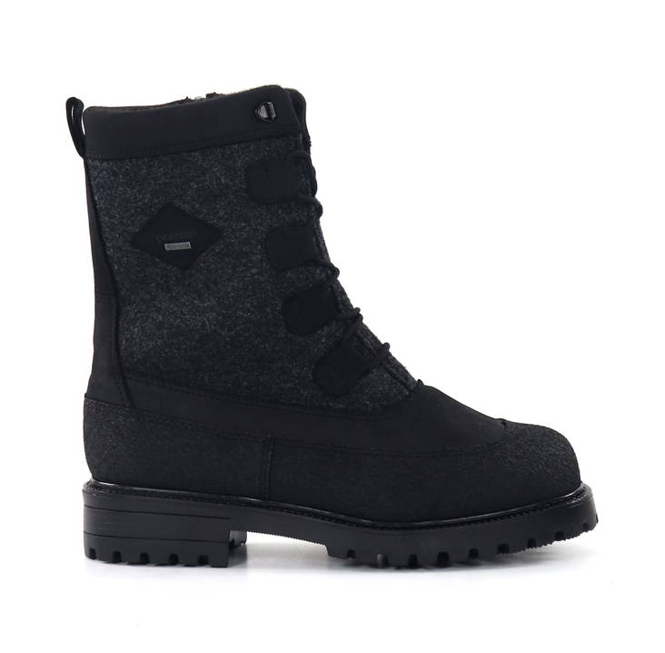 Pomar Kiiruna herr GORE-TEX® filtstövletter svarta - Stövletter och kängor för herrar - 134733 - 1