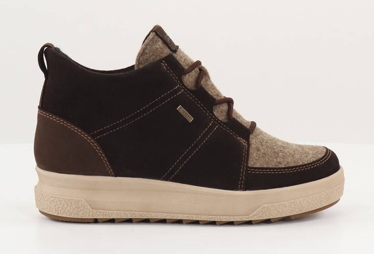 Pomar Nilkkurit Nova bark suede/felt - Stövletter och kängor för damer - 131913 - 1