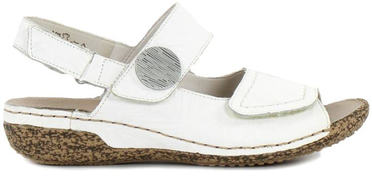 Rieker Sandaler V7272-80 vit - Sandaler för damer - 126053 - 1