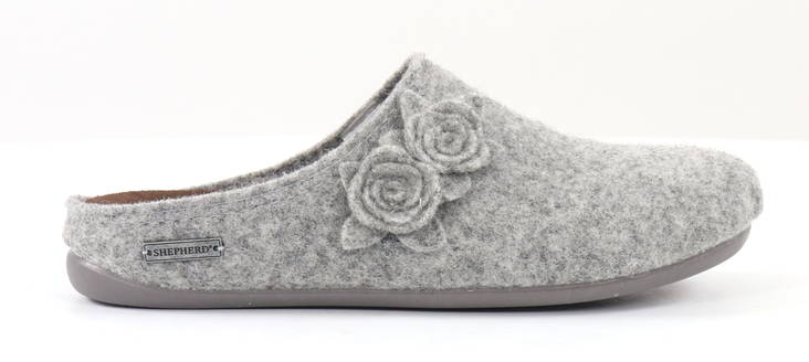 Shepherd dam Tofflor i ull Liselott grey - Tofflor för damer - 132663 - 1