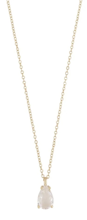Snö of Sweden Halsband Ashley guld/klar - Halsband - 135283 - 1