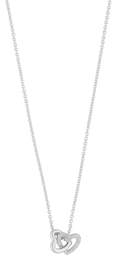 Snö of Sweden Halsband Brooklyn silver/klar - Halsband - 135303 - 1