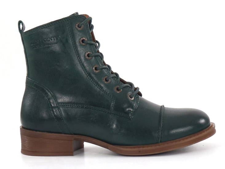 Ten Points Ankelboots 60004 botanisk grön - Stövletter och kängor för damer - 134003 - 1