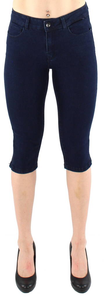 Vero Moda capribyxor Hot Seven mörkblå - Shorts och capribyxor för damer - 120873 - 1