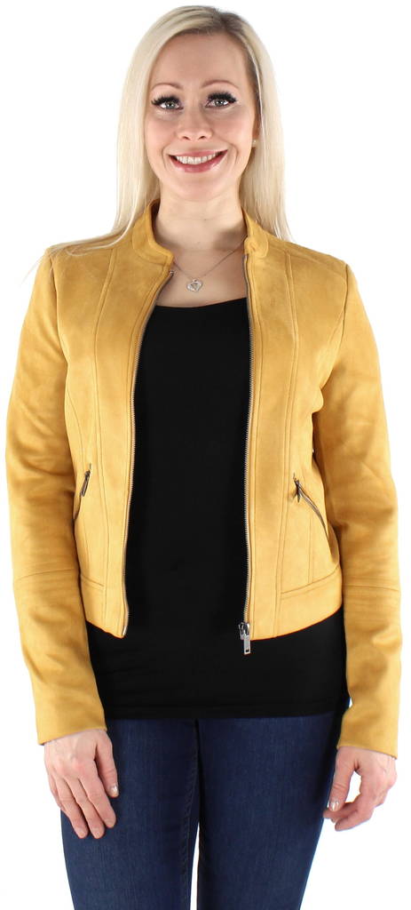 Vero Moda Jacka Summersiv faux gul - Skinnjackor och PU-jackor för damer - 125483 - 1