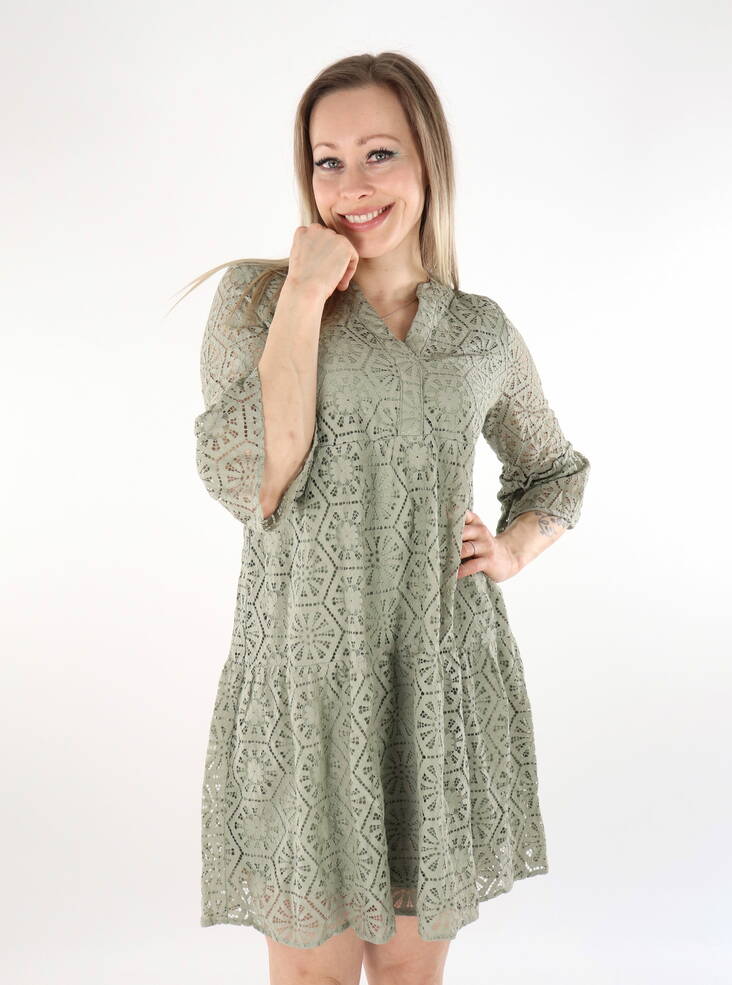 Vero Moda klänning / tunika Honey Lace seagrass - Klänningar och tunikor - 135963 - 1