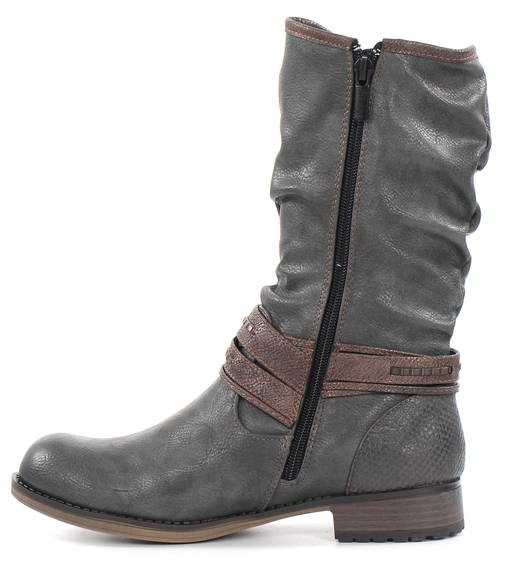 Trendiga skor från Mustang Shoes Stilettoshop.se webbutik Mustang Stövlar 1290 606 22 grå Stilettoshop.se webbutik