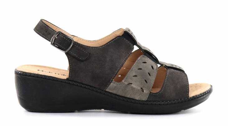 Mode Erika damsandaler 264-809 svarta - Sandaler för damer - 136293 - 1