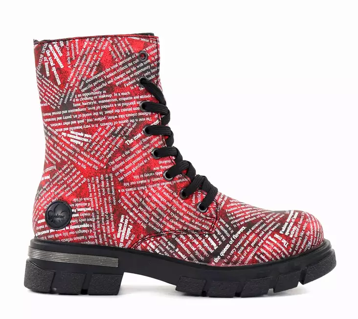 Rieker ankelboots för dam Z9120-35 röd - Rieker ankelboots - 136593 - 1