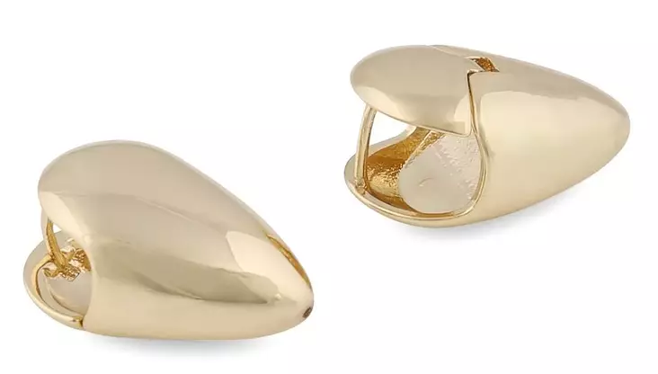 Snö of Sweden Örhängen Aero kort guld - Örhängen - 136703 - 1