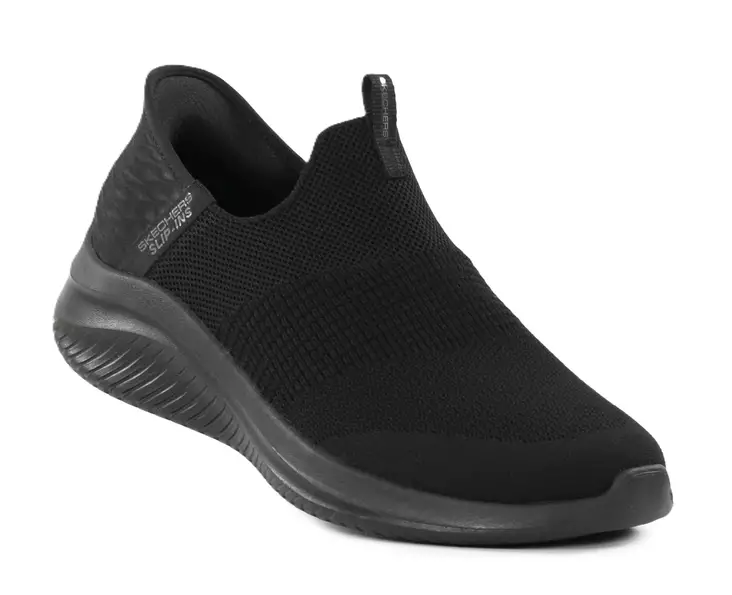 Skechers Damsneakers med bred läst 149708W/BBK ULTRA FLEX 3.0 - COZY STREAK Svart - Skechers sneakers - 138903 - 1