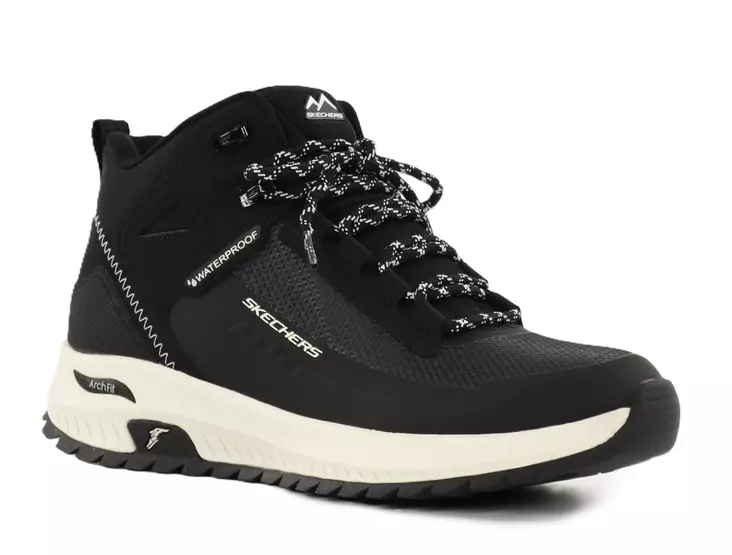 Skechers damstövletter 180086/BLK ARCH FIT DISCOVER - ELEVATION GAIN svart - Stövletter och kängor för damer - 139193 - 1