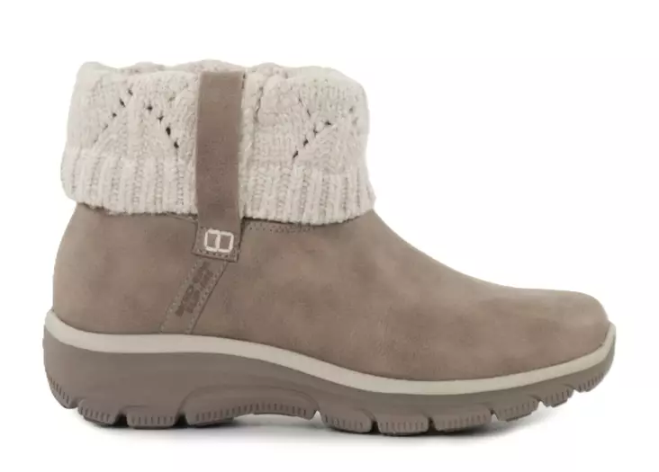 Skechers damstövletter 168033/TPE EASY GOING - COZY WEATHER 2 taupe - Stövletter och kängor för damer - 139663 - 1