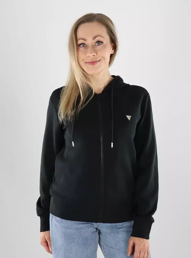 Guess Sweatjacka V4YQ06KCAY2 JBLK - Huvtröjor och sweatshirts - 141193 - 1