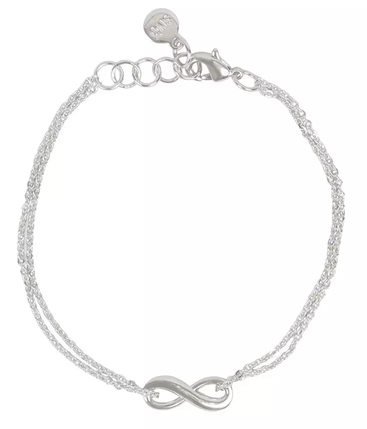 Snö of Sweden Armband Everly dubbelkedja silver - Armband - 141593 - 1