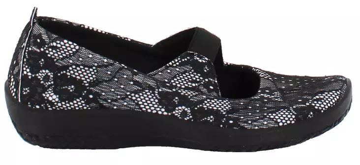 Arcopedico Promenadskor Leina A78 4671 svart-vit spetstyg - Promenadskor för damer - 125903 - 1