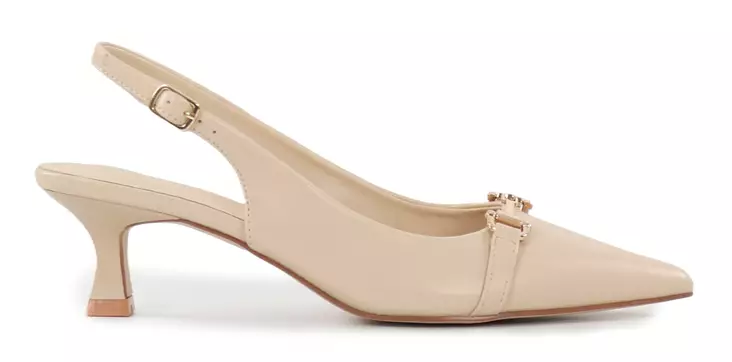 Duffy pumps/höga klackar med spetsiga tå 97-21321 beige - Klackskor och pumps - 140313 - 1
