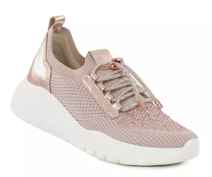 Gabor damsneakers 45540 shine met. rouge glitter - Sneakers för damer - 140533 - 1
