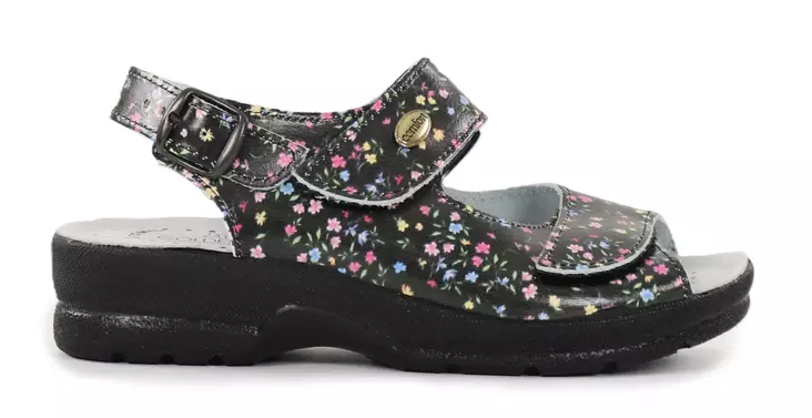 Golden Fit damsandaler/arbetsskor 696 fant14 blommönster - Arbetsskor för damer - 139303 - 1