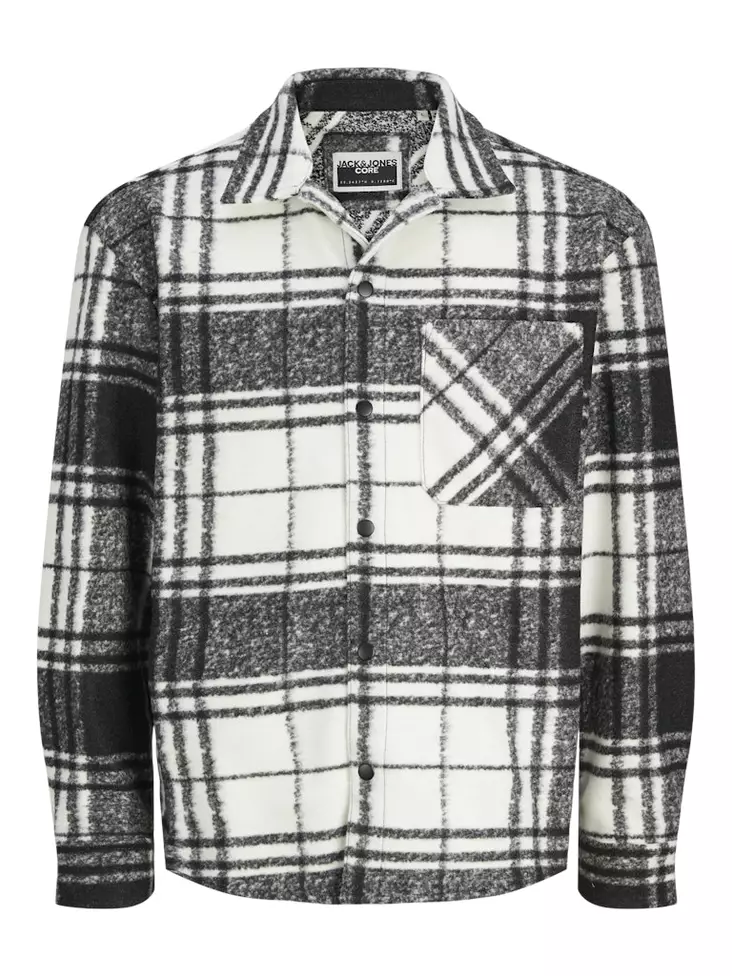 Jack&Jones rutig herrjacka Kollektiv cloud dancer - Jackor och parkas för herrar - 136913 - 1