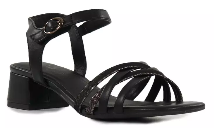 Jana Party Sandals 28279-46 svart/koppar - Sandaler för damer - 140913 - 1