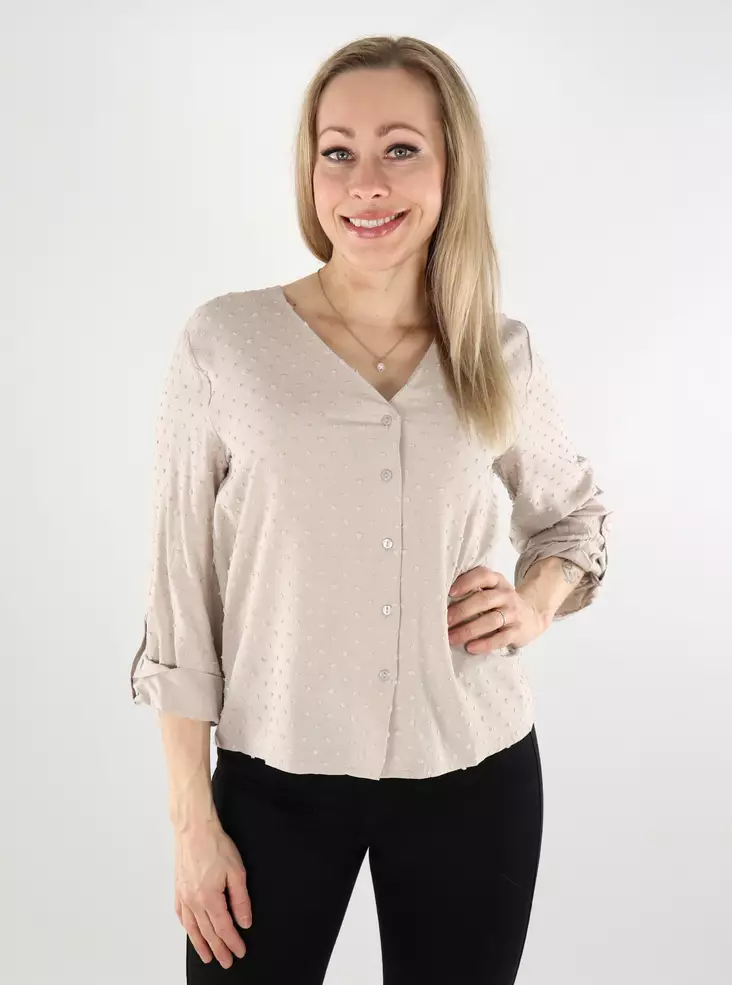 JDY skjorta Life chateau grå - Långärmade tröjor för damer - 137783 - 1