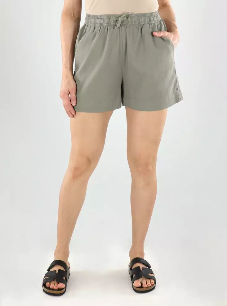 JJXX bomullsshorts Waffel vetiver - Shorts och capribyxor för damer - 141103 - 1