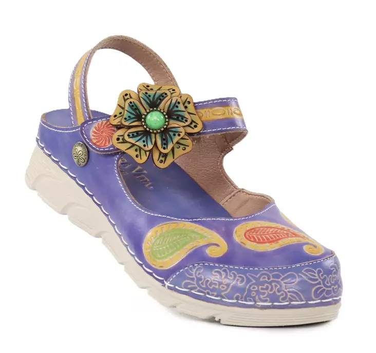 Laura Vita damsandaler Dorry 14 lila - Sandaler för damer - 138173 - 1