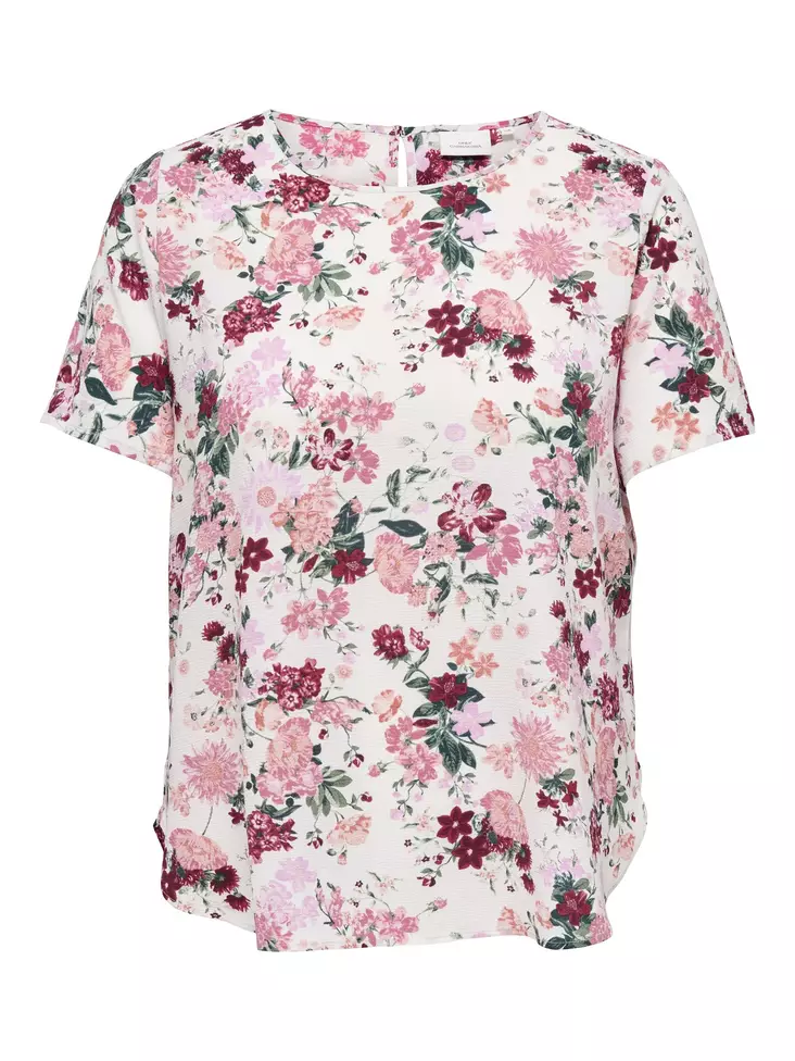 Only Carmakoma plus size t-shirt molndansare/liten sommar - T-shirts för damer - 138043 - 1