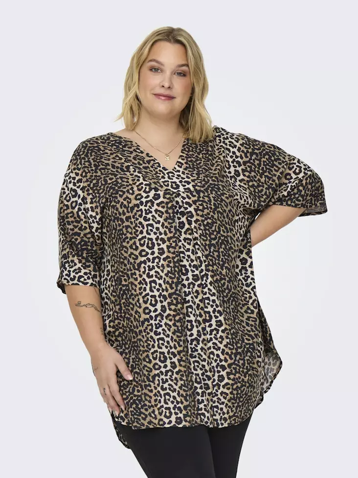 Only Carmakoma plus size tunika Nova Tunika Klänning timmervarg - Klänningar och tunikor - 137933 - 1