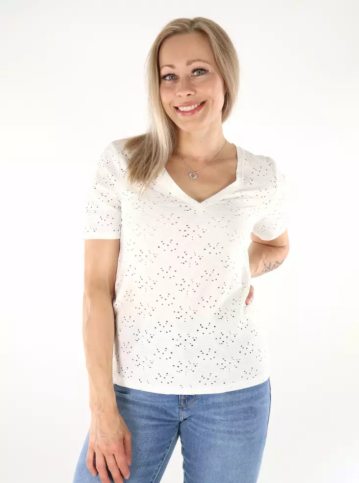 Only t-shirt för dam Life cloud dancer - T-shirts för damer - 136383 - 1