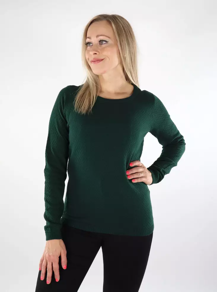 Vero Moda damtröja Care Structure pine grove - Stickat för damer - 136833 - 1