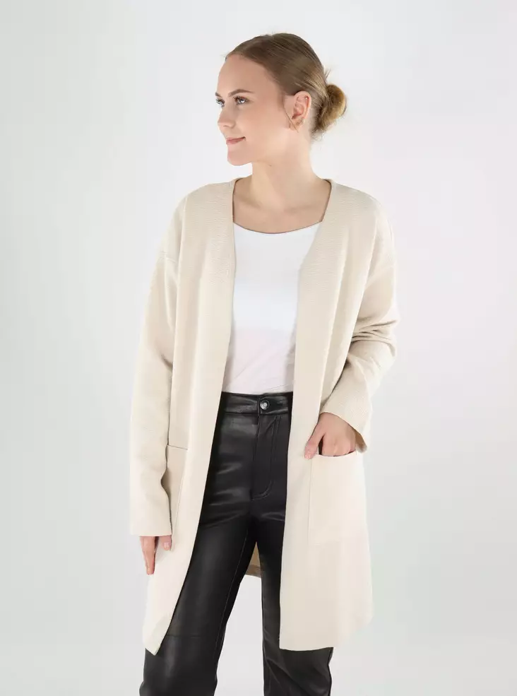 Vila damkofta/jacka VIGARDEN Lång björk - Stickat för damer - 140123 - 1