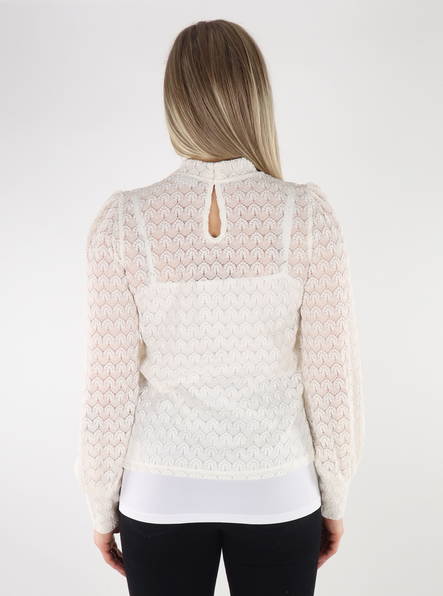 JDY Skjorta Avery spets molndansare - Långärmade tröjor för  damer - 135024 - 2