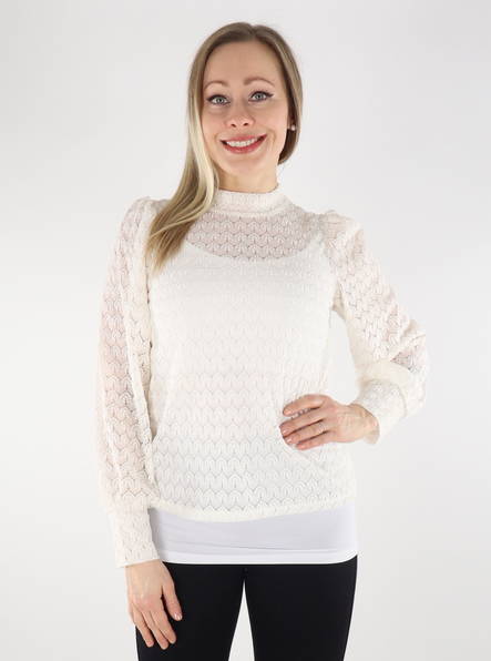 JDY Skjorta Avery spets molndansare - Långärmade tröjor för  damer - 135024 - 1