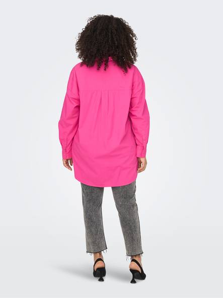 Only Carmakoma Skjorta Minsa fuchsia - Skjortor och blusar för damer - 133094 - 2