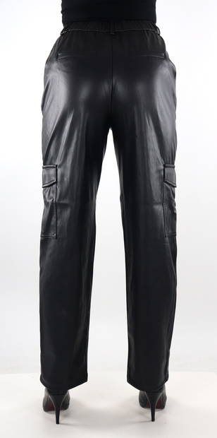 Only Byxor Kim faux cargo svart - Byxor för damer - 134314 - 2