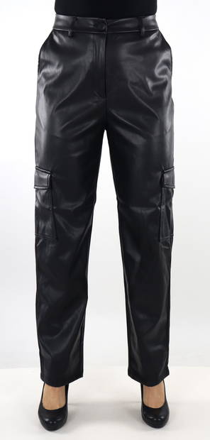 Only Byxor Kim faux cargo svart - Byxor för damer - 134314 - 1