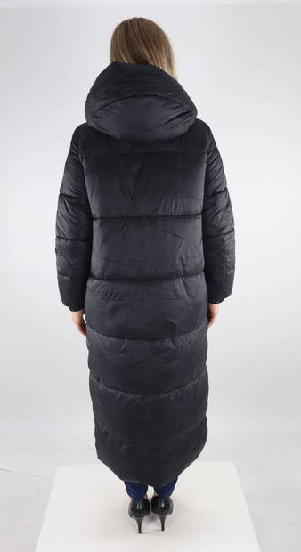 Vero Moda mjuk lång dam jacka Uppsala extra long svart - Lättviktsjackor för damer - 131684 - 2