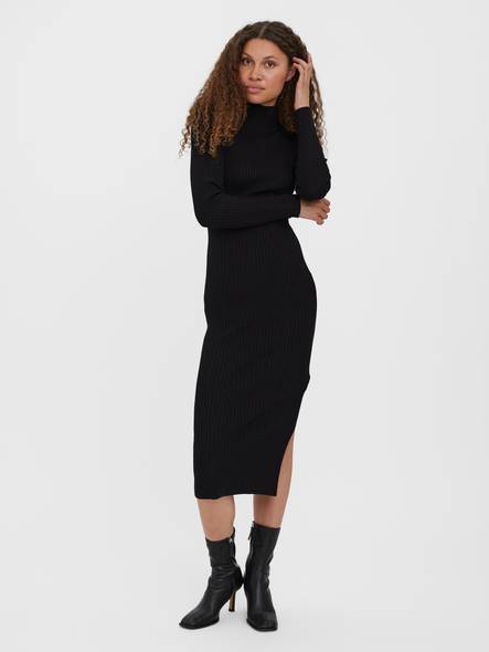 Vero Moda Stickad Klänning Willow svart - Stickat för damer - 132604 - 1
